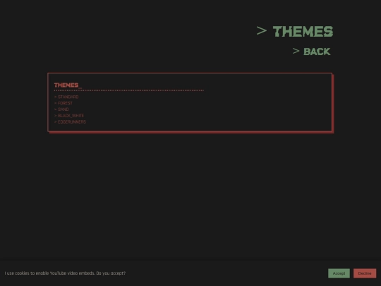themes screenshot