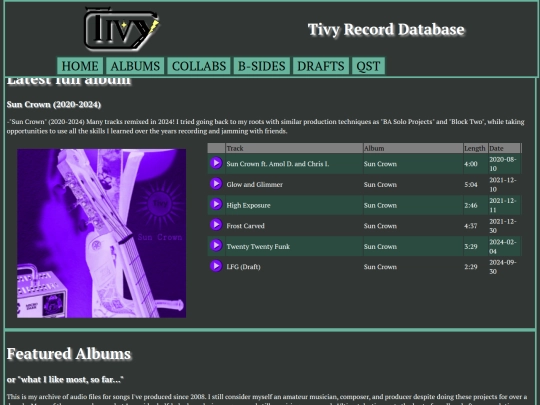 tivyrdb/albums screenshot