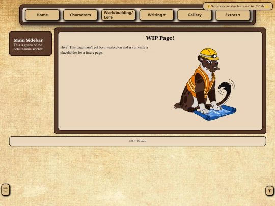 WB-Lore/Languages/LanguagesNav screenshot
