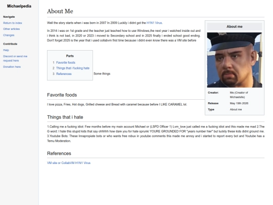 Wiki screenshot