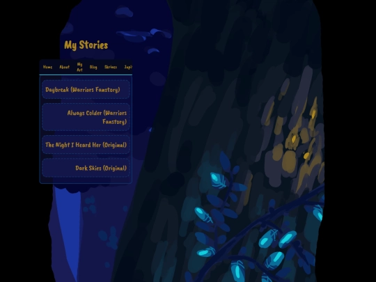 stories screenshot