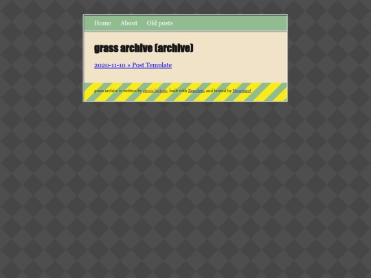old screenshot