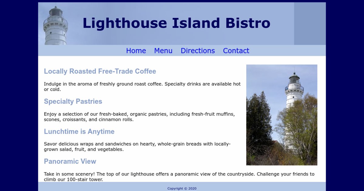 Lighthouse Island Bistro
