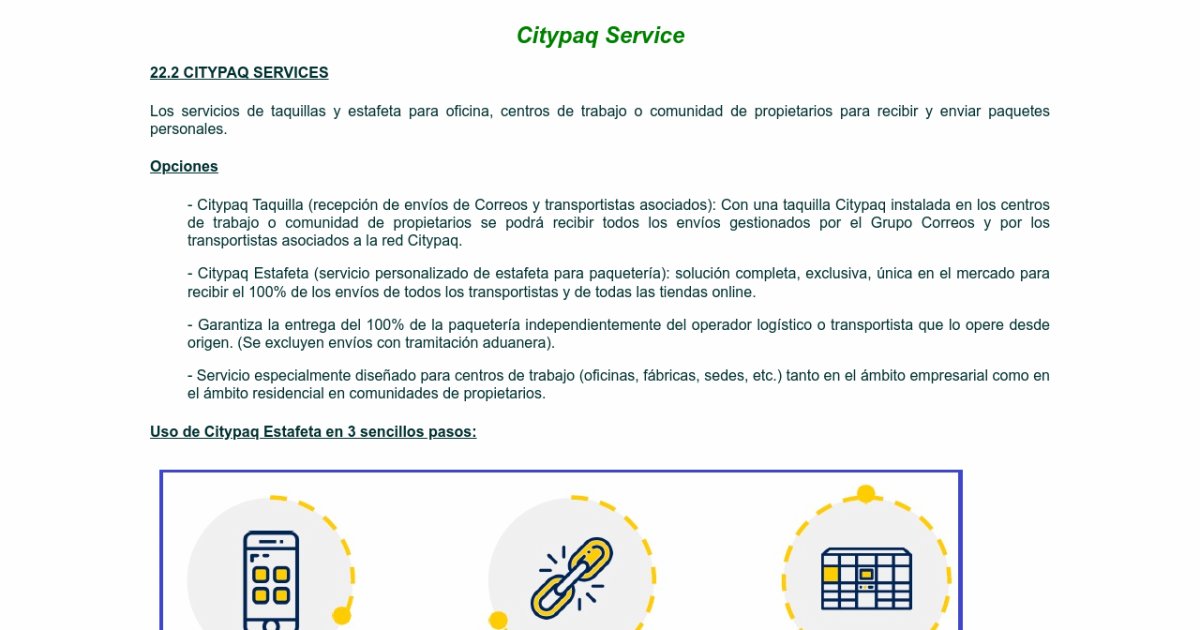 Los operadores de paquetería ultiman una demanda a Correos por el cobro del  acceso a Citypaq, Empresas