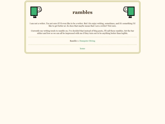 rambles screenshot
