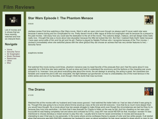 filmreviews screenshot