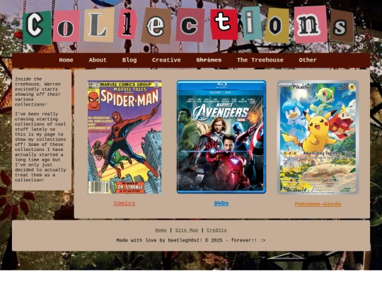 collections screenshot