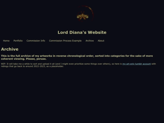 archive screenshot