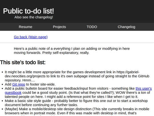 public-todo screenshot
