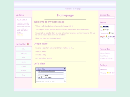 Templates/experiment screenshot