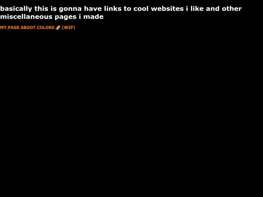 links screenshot
