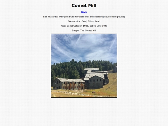 cometmill screenshot