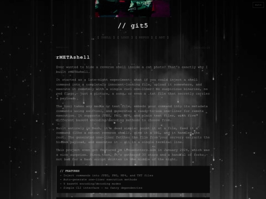 repos/rmetashell screenshot
