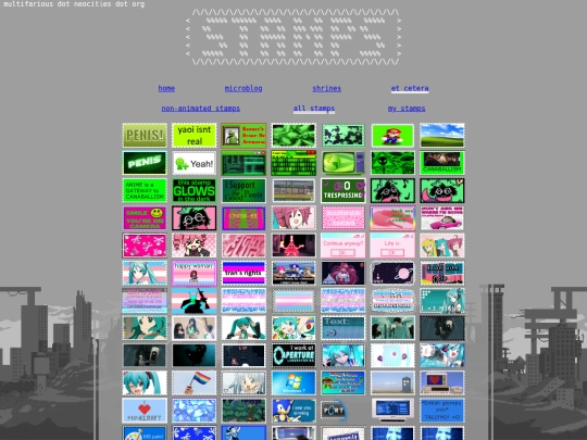 more/stamps/b screenshot