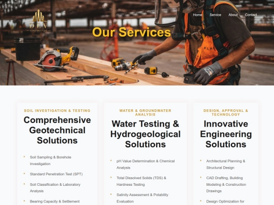 service screenshot