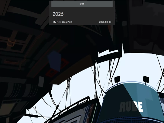 blog screenshot