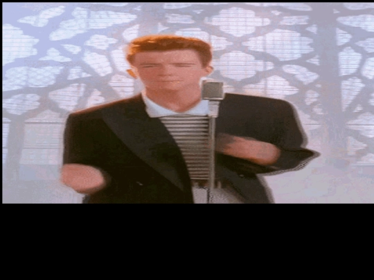 rickroll screenshot
