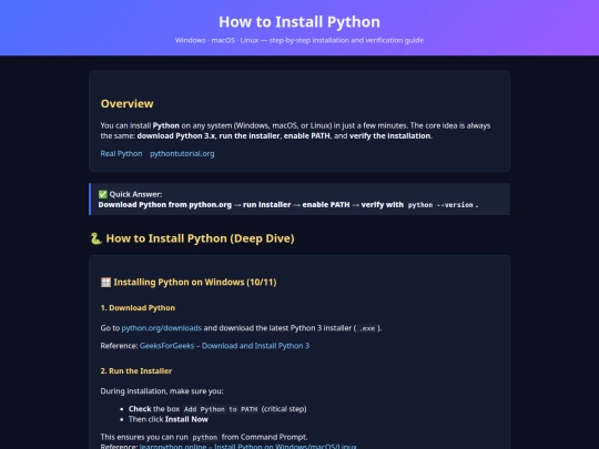 HowtoInstallPython screenshot
