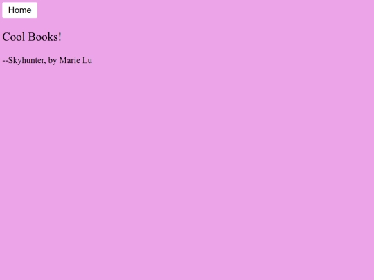 CoolBooks screenshot