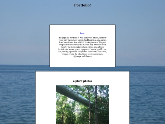 Portfolio screenshot