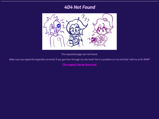 not_found screenshot