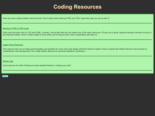 CodingResources screenshot