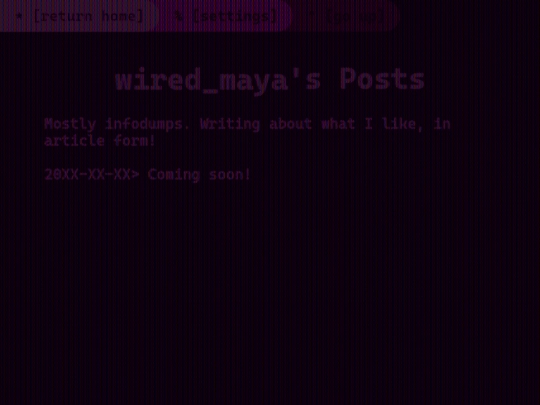 posts screenshot