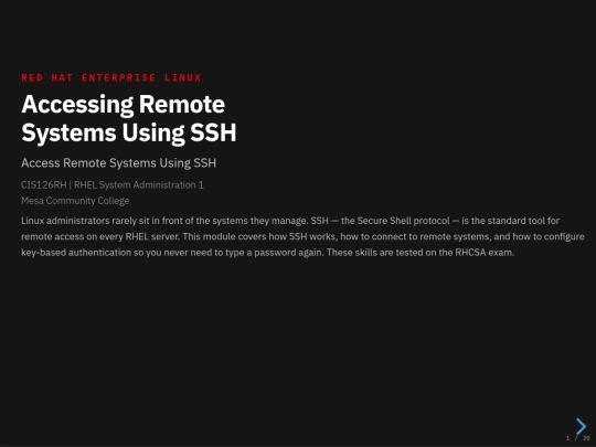 rhcsa/ssh-presentation screenshot
