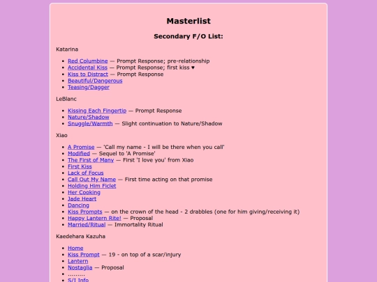 masterlist screenshot
