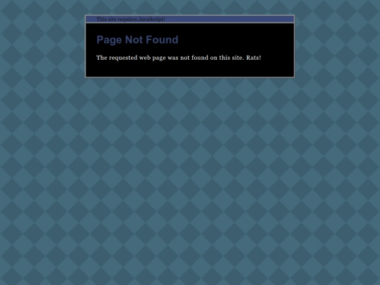 not_found screenshot