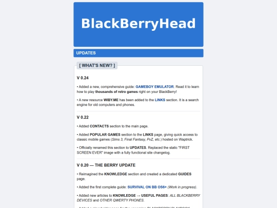 updates screenshot