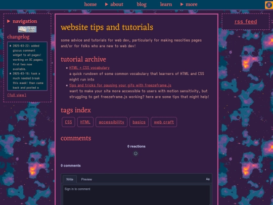 learn screenshot