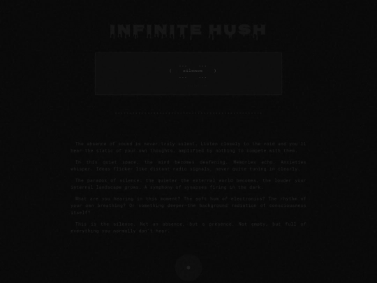 silence screenshot