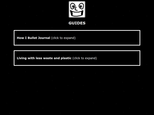 guides screenshot