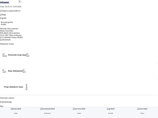 dowodnowy screenshot