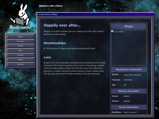 character/Bingus screenshot