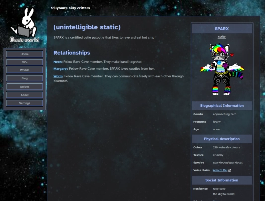 character/SPARX screenshot
