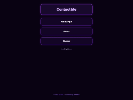 Contact screenshot
