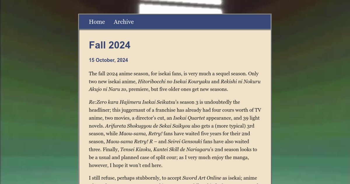 Fall 2024