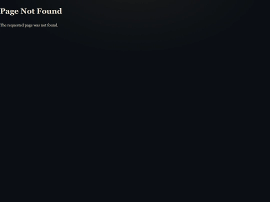 not_found screenshot