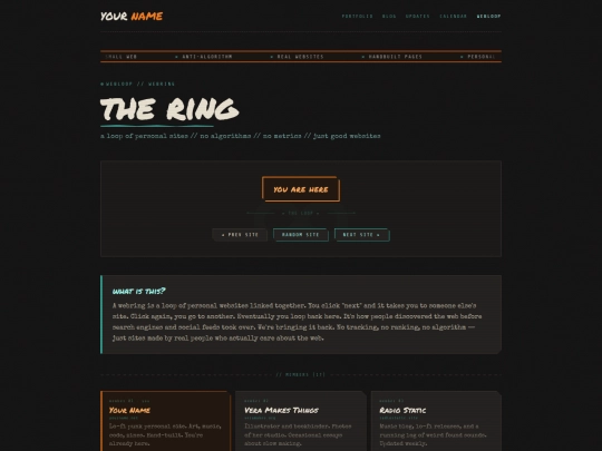 webloop screenshot