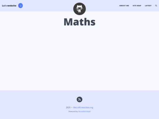 nav/maths screenshot