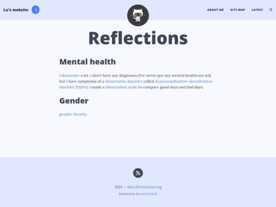nav/reflections screenshot