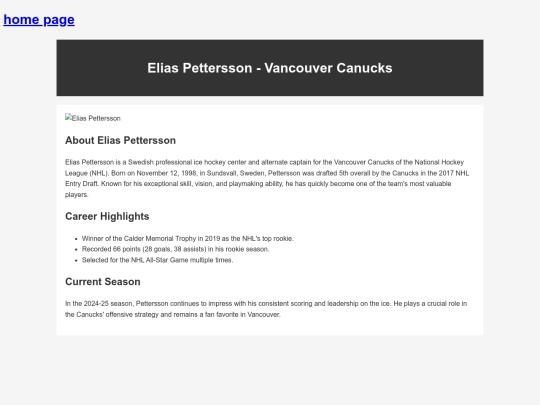 HTML - Copy/Petterson screenshot