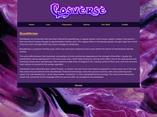 lore/beastithropy screenshot