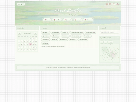 topics screenshot