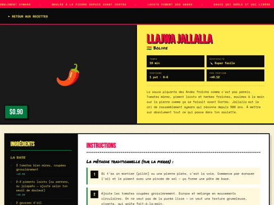 recettes/recette-llajwa screenshot