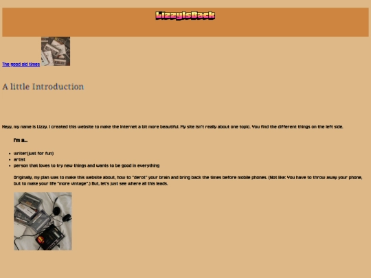 Aboutme screenshot
