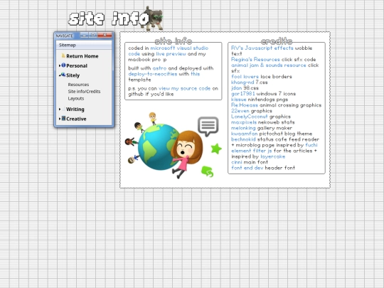info screenshot