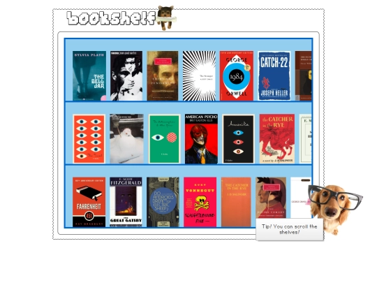 media/books screenshot